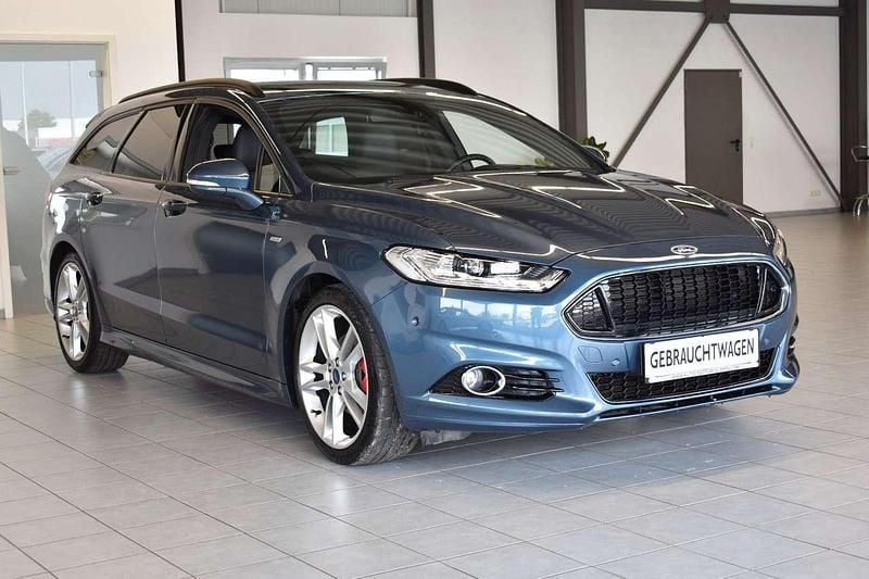 Blau Gebraucht 2019 Ford Mondeo ST-Line Kombi | 17.999 € (Fairer Preis) - Bild 1/4