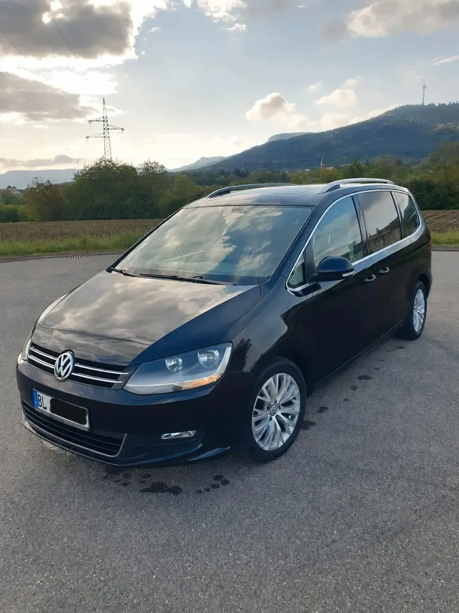 Gebraucht VW Sharan 140 PS (102 kW) 2010 Schwarz Van / Kleinbus