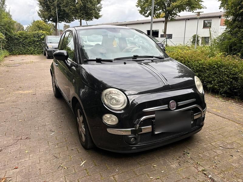 Schwarz Gebraucht 2008 Fiat 500 Lounge Kleinwagen | 2.699 € (Fairer Preis) - Bild 1/4