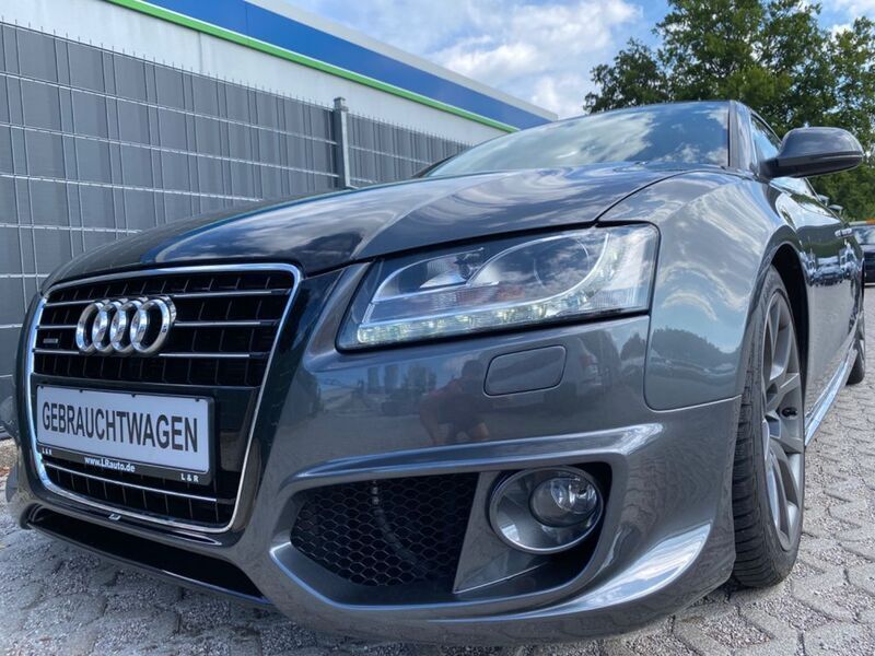 Schwarz Gebraucht 2009 Audi A5 S-Line Coupé | 14.900 € - Bild 1/4
