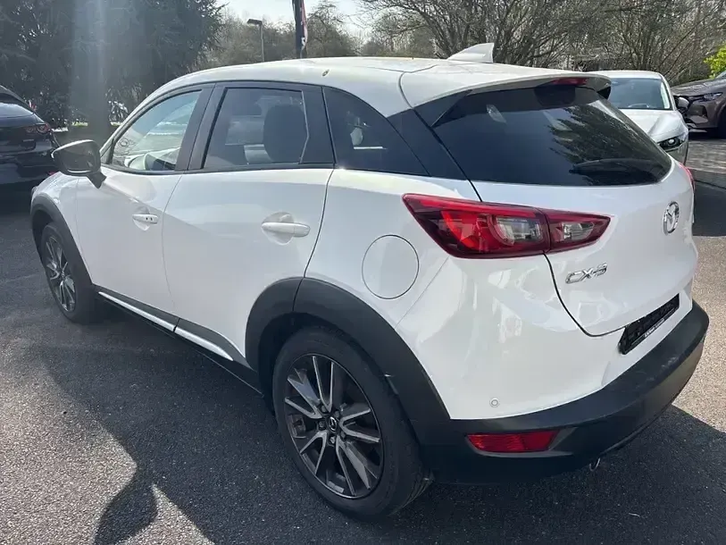 Gebraucht Mazda CX-3 Sports-Line 120 PS (88 kW) 2017 Arachneweiss metallic SUV