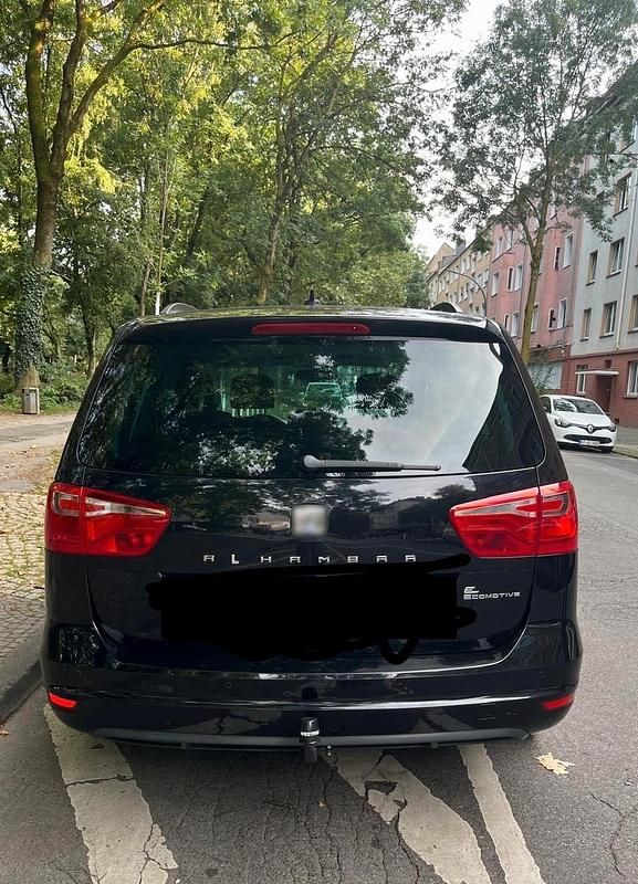Gebraucht Seat Alhambra 140 PS (102 kW) 2013 Schwarz Van / Kleinbus