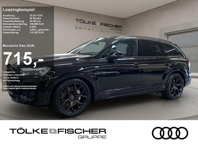 Schwarz Neu 2025 Audi Q7 S-Line SUV | 106.898 € - Bild 1/4