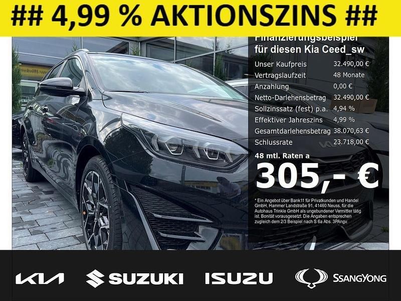 Zilinaschwarz Neu 2025 Kia Ceed Sportswagon GT-Line Kombi | 32.490 € (Fairer Preis) - Bild 1/4