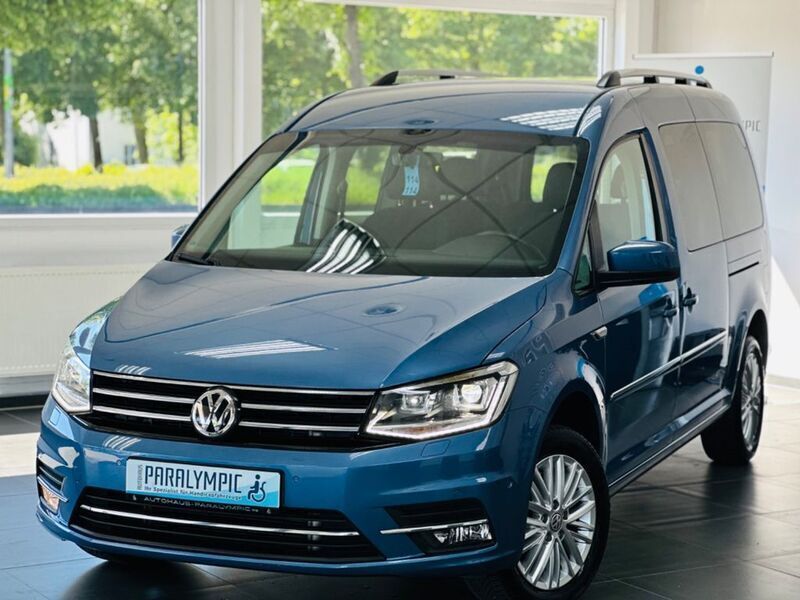 Gebraucht VW Caddy Maxi Highline 131 PS (96 kW) 2019 Blau Van / Kleinbus