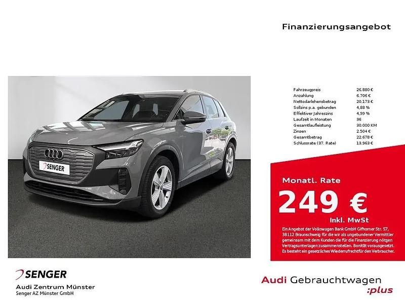 Grau Gebraucht 2023 Audi Q4 e-tron SUV | 26.880 € (Guter Preis) - Bild 1/1