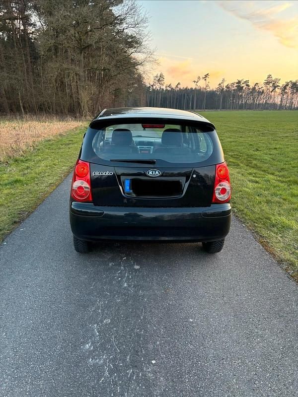 Gebraucht Kia Picanto 65 PS (47 kW) 2009 Schwarz Kleinwagen