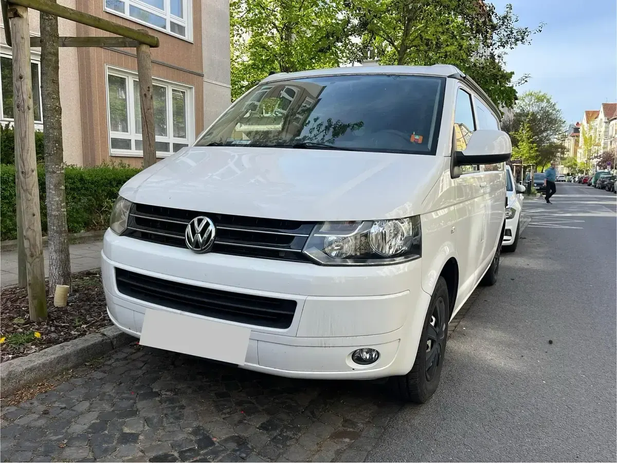 Gebraucht VW T5 Comfortline 115 PS (84 kW) 2012 Weiß Van