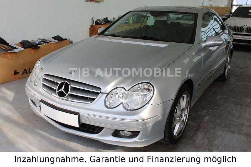 Silber Gebraucht 2007 Mercedes CLK280 Coupé | 9.990 € (Superpreis) - Bild 1/4