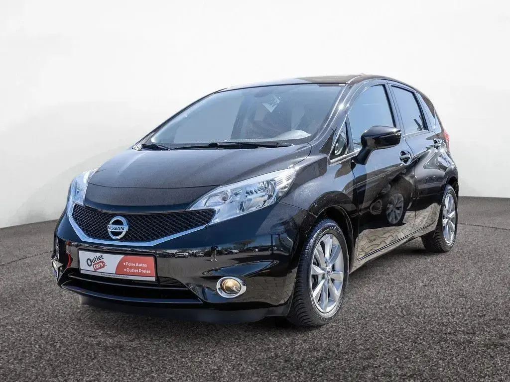 Gebraucht Nissan Note Acenta+ 98 PS (72 kW) 2017 Schwarz Kleinwagen