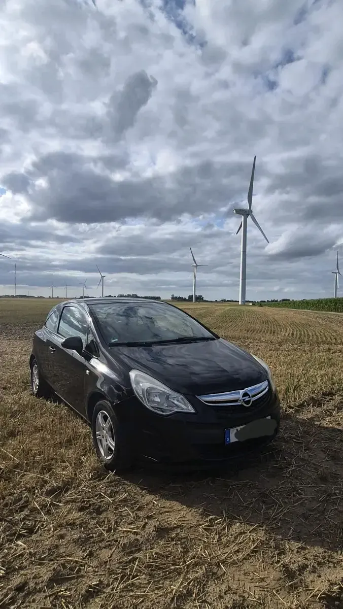 Gebraucht Opel Corsa 72 PS (52 kW) 2013 Schwarz Kleinwagen