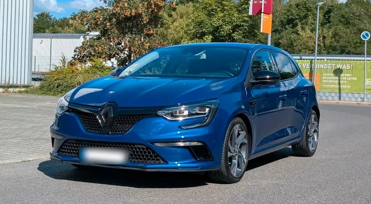 Gebraucht Renault Mégane GT Bose Edition 205 PS (150 kW) 2018 Blau Coupé