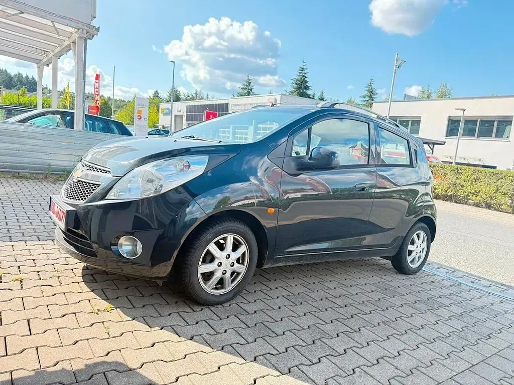 Gebraucht Chevrolet Spark LS 82 PS (60 kW) 2011 Schwarz Kleinwagen