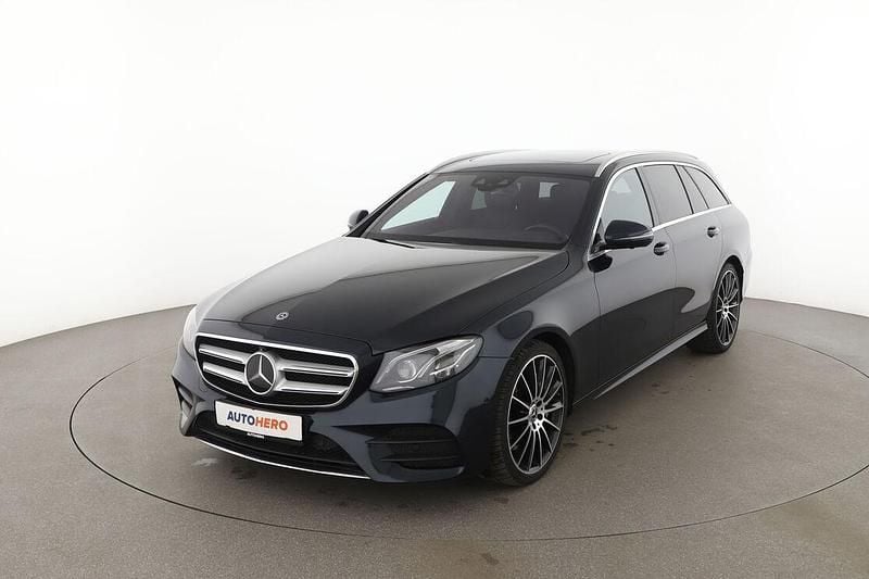 Grün Gebraucht 2017 Mercedes E350 AMG line Kombi | 29.980 € (Fairer Preis) - Bild 1/3