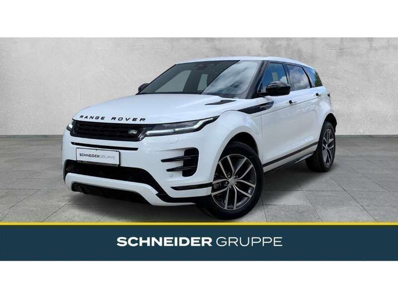 Weiß Gebraucht 2024 Land Rover Range Rover evoque SE Dynamic SUV | 54.900 € (Teuer) - Bild 1/4