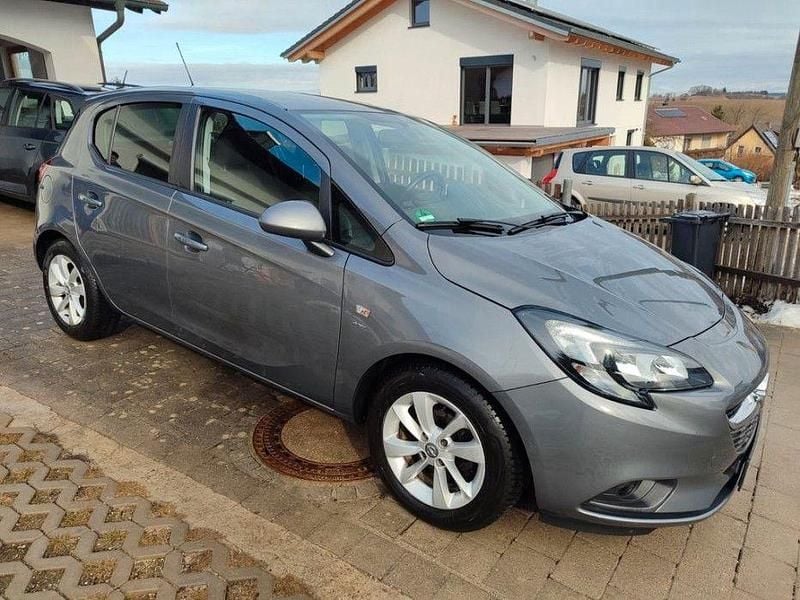 Gebraucht Opel Corsa drive 90 PS (66 kW) 2016 Grau Kleinwagen