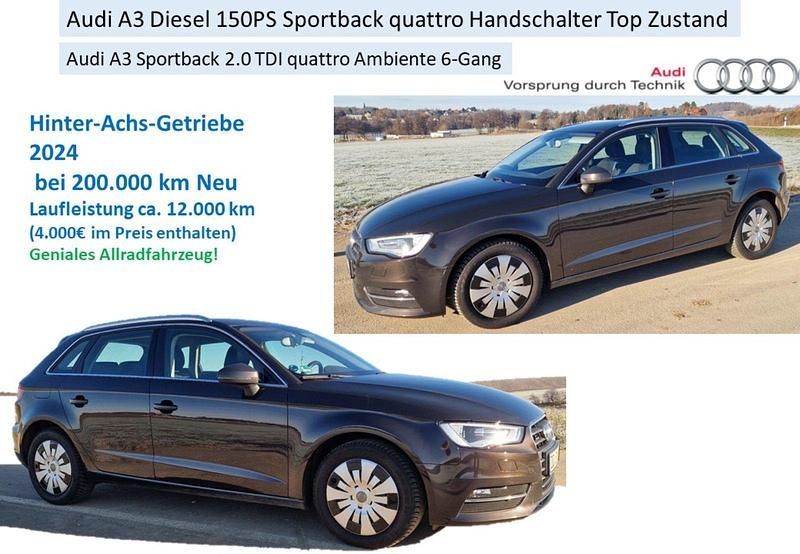Gebraucht Audi A3 150 PS (110 kW) 2014 Braun Limousine