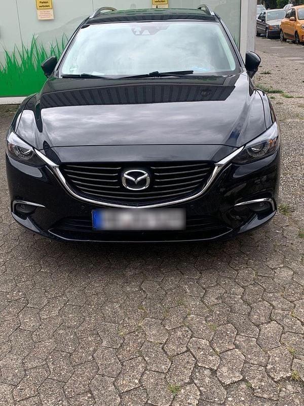 Schwarz Gebraucht 2015 Mazda 6 Sports-Line Kombi | 8.500 € (Superpreis) - Bild 1/4