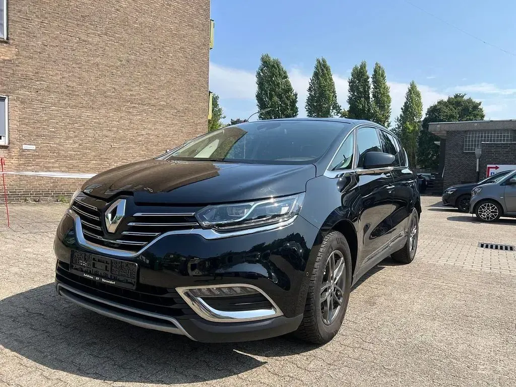 Gebraucht Renault Espace Intens 160 PS (117 kW) 2016 Schwarz Van / Kleinbus