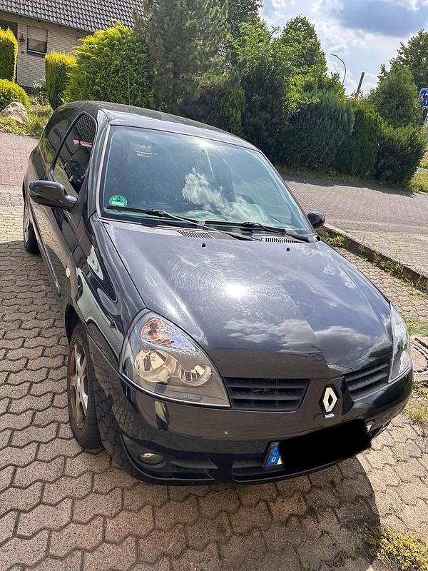 Schwarz Gebraucht 2008 Renault Clio II Kleinwagen | 1.290 € - Bild 1/4