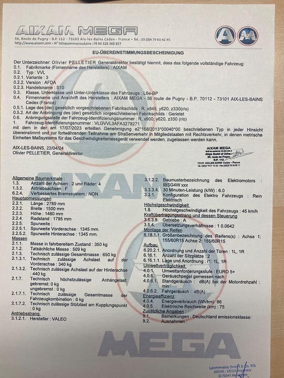 Gebraucht Aixam City Sport 2024 Schwarz Kleinwagen