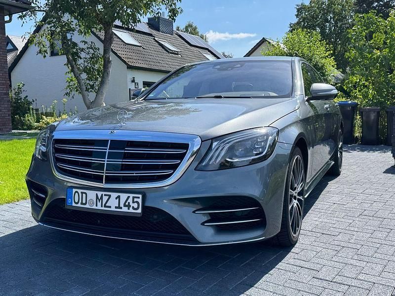 Grau Gebraucht 2017 Mercedes S450 Limousine | 36.500 € (Fairer Preis) - Bild 1/4
