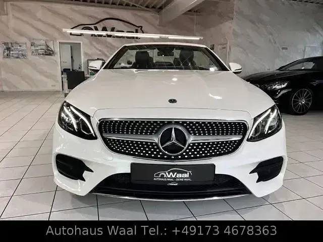 Usado Mercedes E220 AMG 194 CV (142 kW) 2017 Blanco Descapotable
