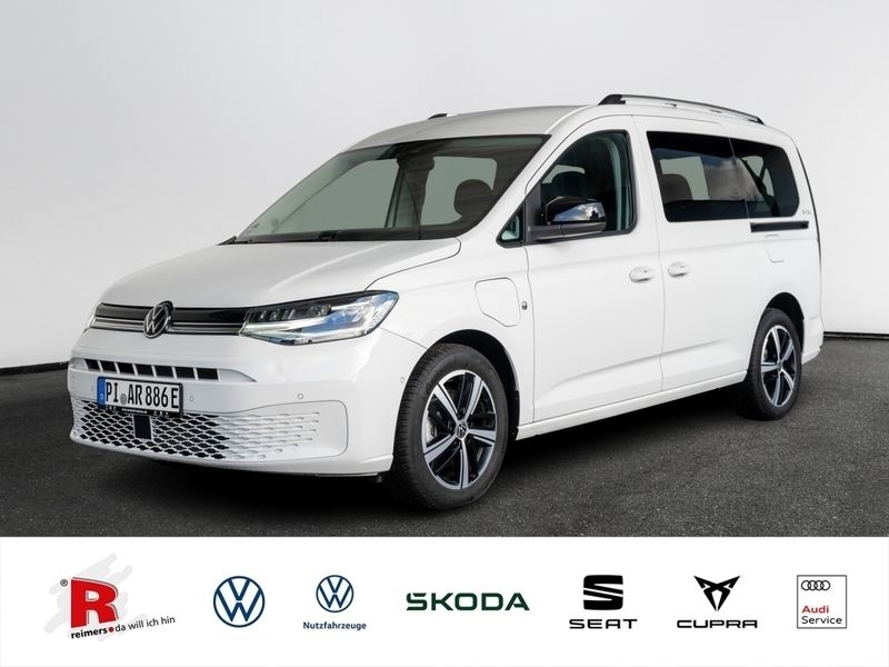 Weiß Gebraucht 2025 VW Caddy Maxi Goal Van / Kleinbus | 53.990 € (Superpreis) - Bild 1/4