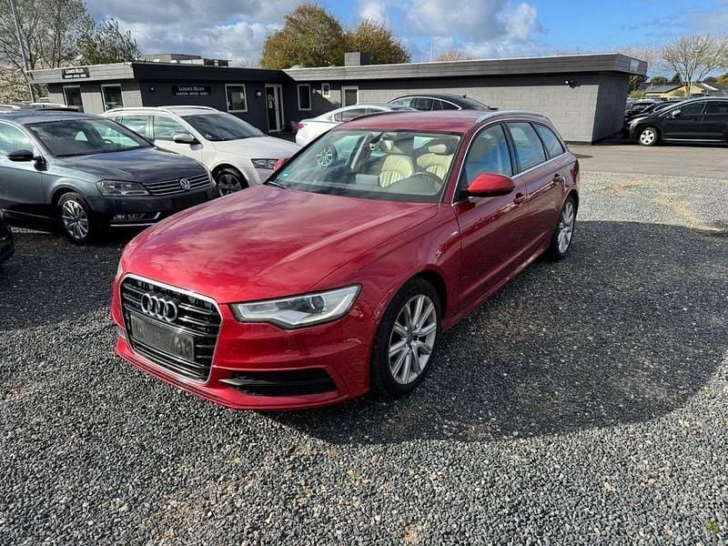 Rot Gebraucht 2014 Audi A6 Sport Kombi | 8.700 € (Superpreis) - Bild 1/4