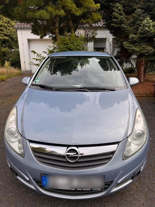 Blau Gebraucht 2008 Opel Corsa Edition Kleinwagen | 1.600 € (Guter Preis) - Bild 1/4