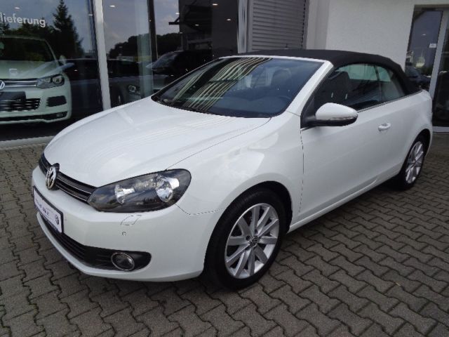 Gebraucht VW Golf Cabriolet 160 PS (117 kW) 2012 Weiß Cabrio