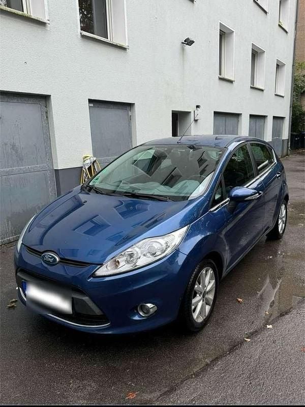 Blau Gebraucht 2009 Ford Fiesta Ghia Kleinwagen | 3.000 € (Guter Preis) - Bild 1/4
