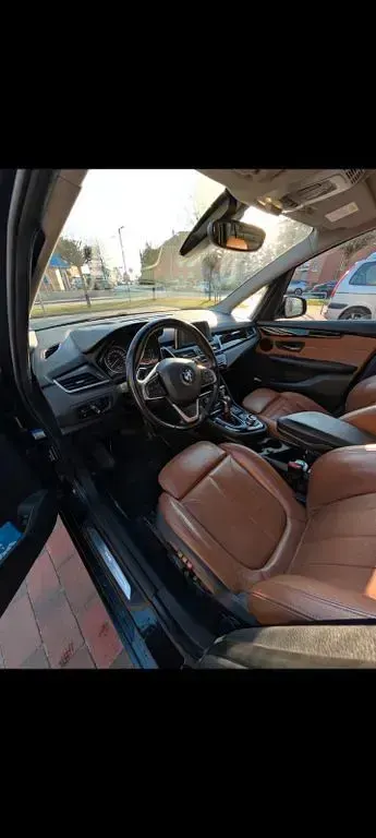 Gebraucht BMW 220 Gran Tourer Sport Line 190 PS (139 kW) 2017 Schwarz Van / Kleinbus