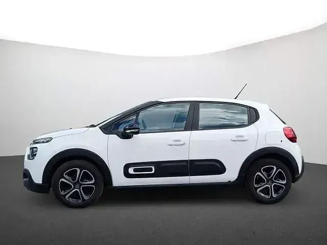 Gebraucht Citroën C3 Feel 82 PS (60 kW) 2022 Weiß Kleinwagen