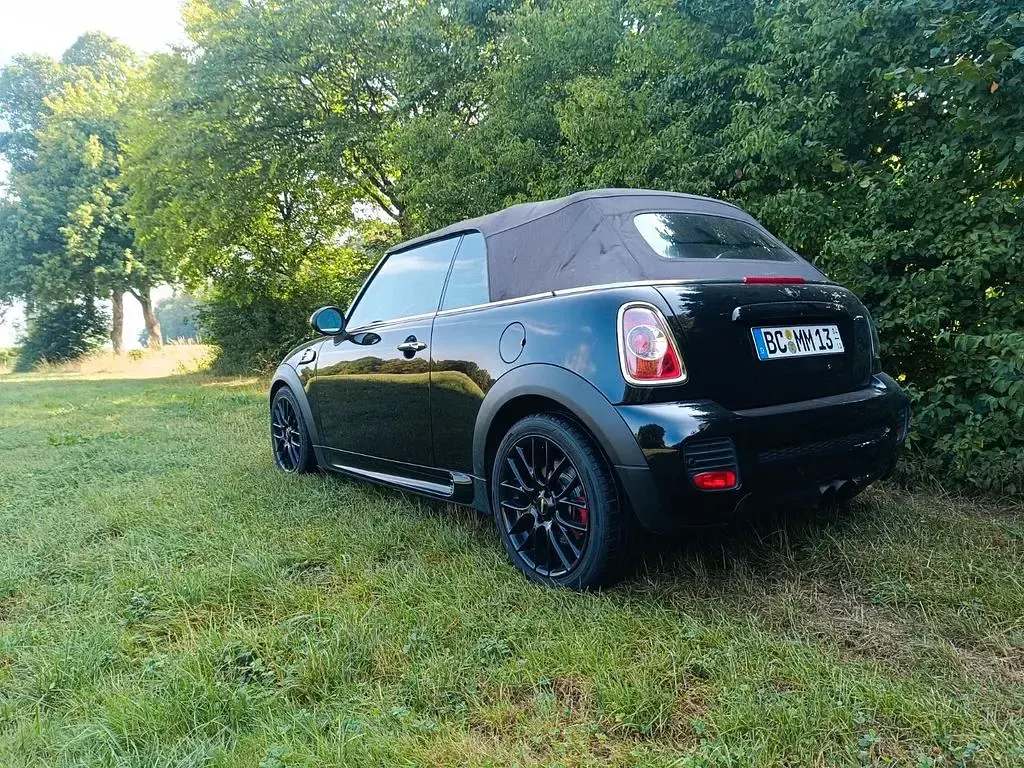 Gebraucht Mini John Cooper Works Cabriolet 211 PS (155 kW) 2013 Schwarz Cabrio