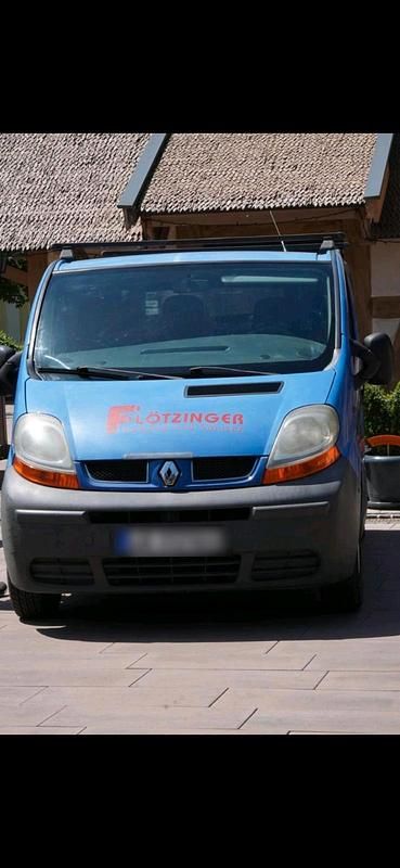 Gebraucht Renault Trafic 100 PS (73 kW) 2004 Blau Van / Kleinbus
