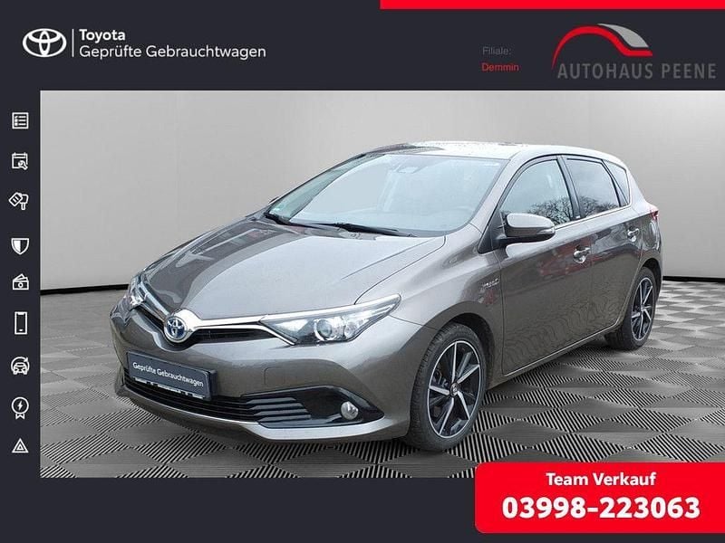 Braun Gebraucht 2017 Toyota Auris Hybrid Edition-S Limousine | 12.990 € (Guter Preis) - Bild 1/4