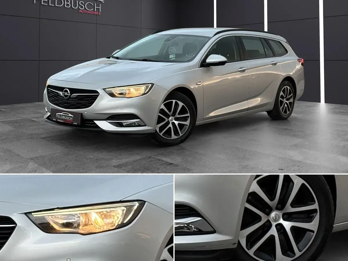 Gebraucht Opel Insignia Edition 136 PS (100 kW) 2019 Silber Kombi