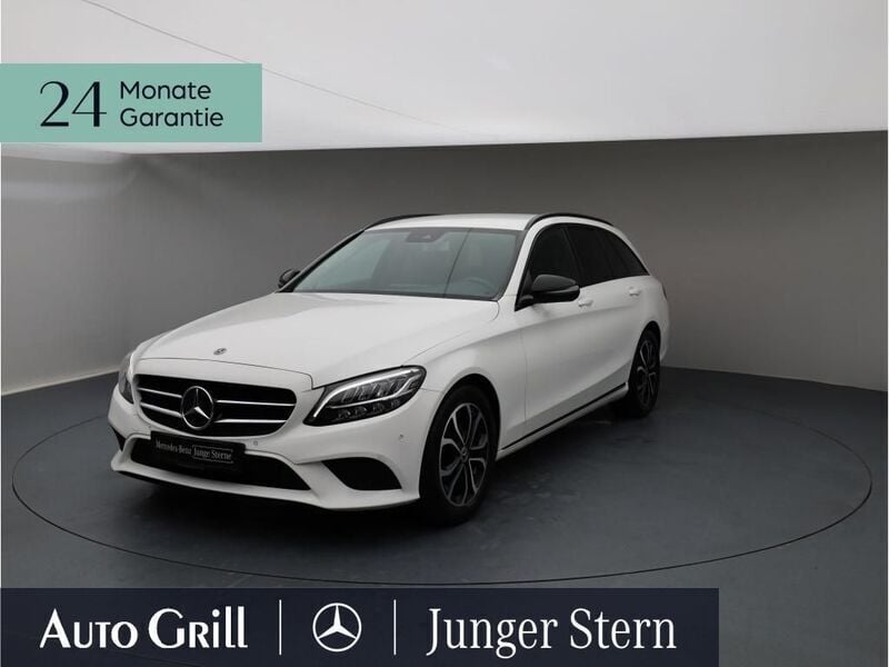 Gebraucht Mercedes C220 Avantgarde 194 PS (142 kW) 2019 Polarweiss Kombi