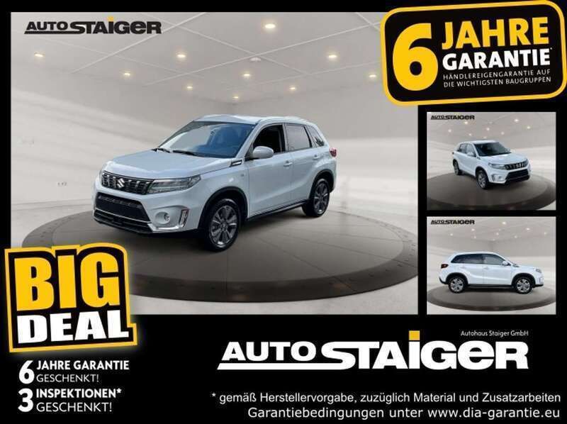 Cool white pearl metallic Gebraucht 2024 Suzuki Vitara Comfort SUV | 22.990 € (Superpreis) - Bild 1/2