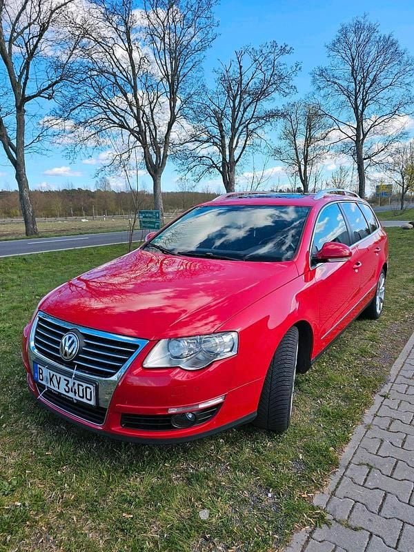 Second-hand VW Passat 170 CP (125 kW) 2008 Roșu Break