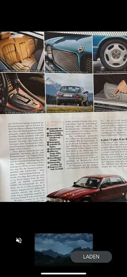 Gebraucht Jaguar X300 211 PS (155 kW) 1996 Violett Limousine