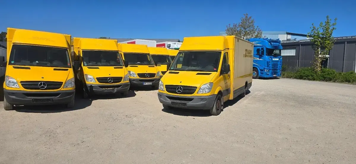 Używany Mercedes Sprinter 95 KM (69 kW) 2012 Żółty