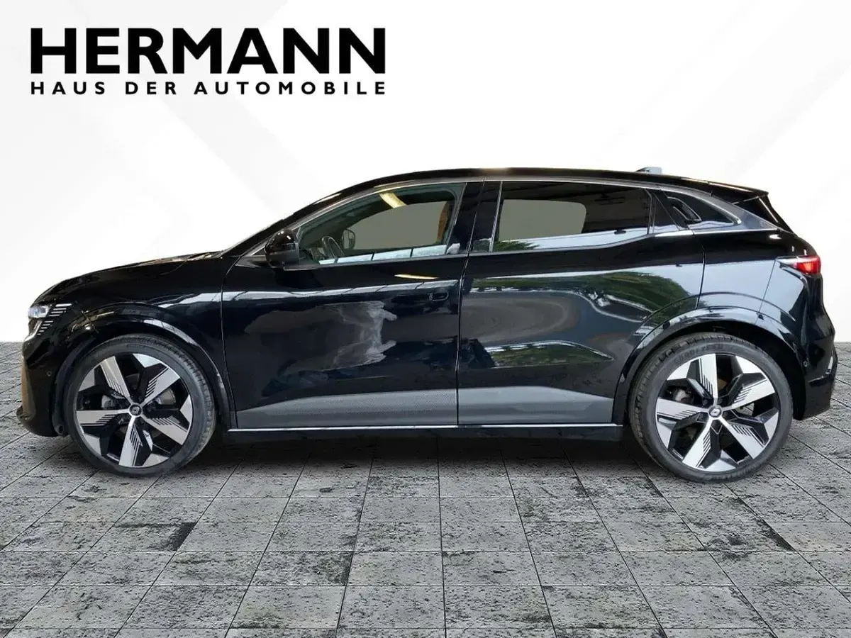 Gebraucht Renault Megane E-Tech Techno 160 kW (218 PS) 2023 Black pearlschwarz (schwarz) Limousine
