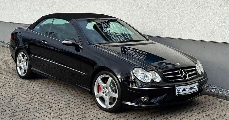 Gebraucht Mercedes CLK350 AMG 272 PS (200 kW) 2008 Schwarz Cabrio