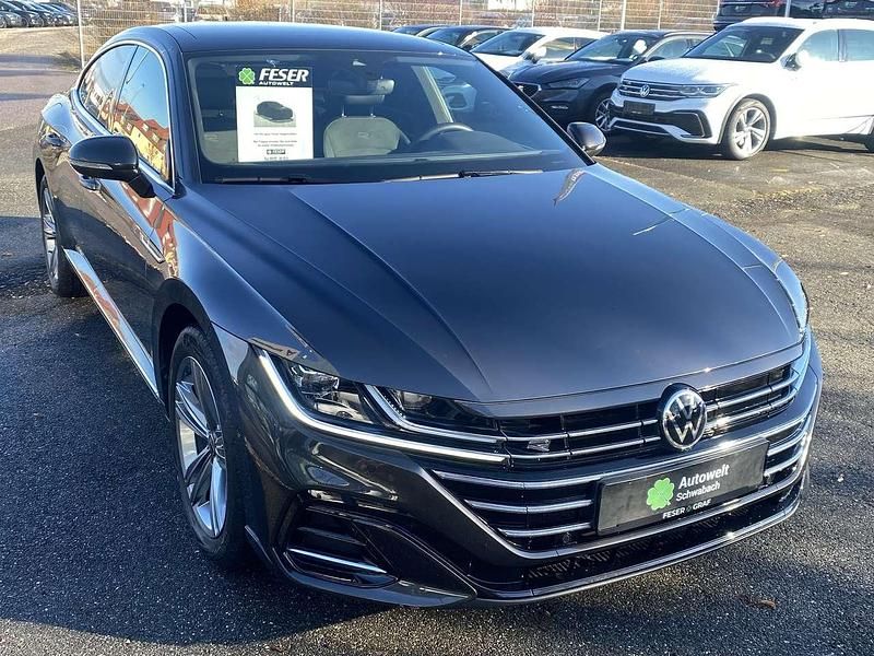 Gebraucht VW Arteon R-line 218 PS (160 kW) 2022 Mangangrau metallic Coupé