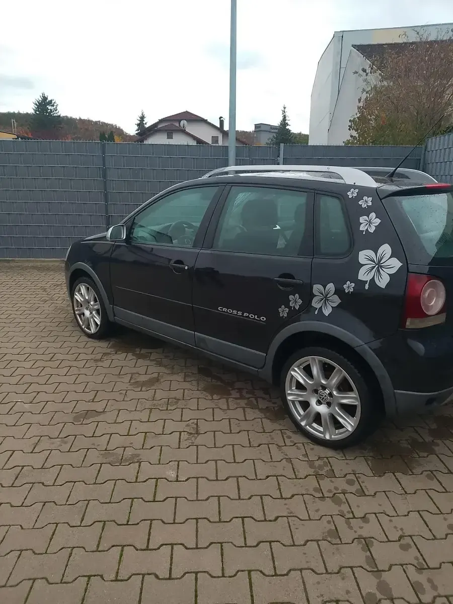 Brugt VW Polo Cross 69 HK (50 kW) 2006 Sort Hatchback
