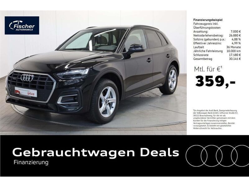 Schwarz Gebraucht 2022 Audi Q5 Comfort SUV | 33.880 € (Fairer Preis) - Bild 1/4