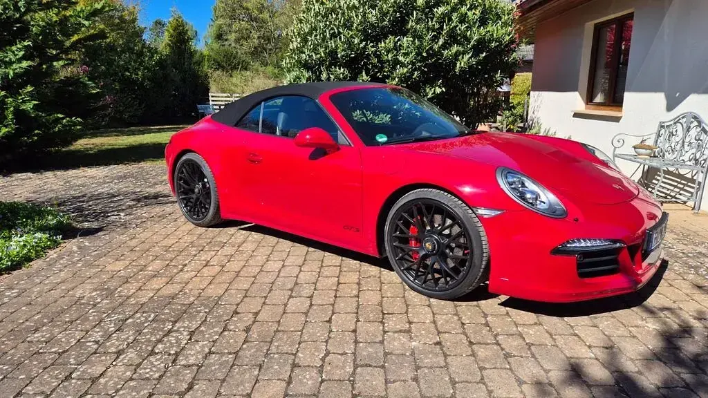 Brugt Porsche 991 430 HK (316 kW) 2015 Rød Cabriolet