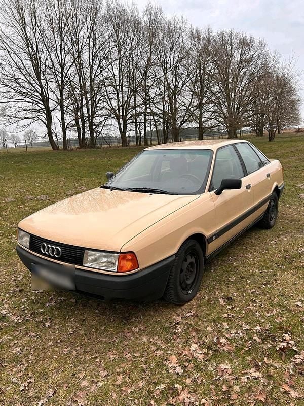 Gebraucht Audi 80 75 PS (55 kW) 1988 Gelb Limousine